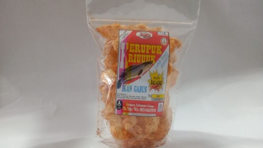 KERUPUK KRIUK IKAN GABUS SEKUMPUL