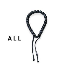 Gelang tarik hitam/love gold