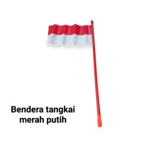 BENDERA TANGKAI MRH PUTIH