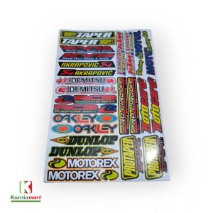 STIKER MOTOR PAPAN