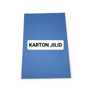 KARTON JILID BIRU TUA