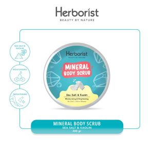 Herborist body scrub biru