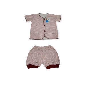 Stelan pendek garis Moms Gift