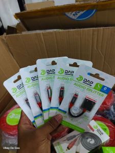 SPLITTER AUDIO for IPHONE DAP D&AU11 (CC)