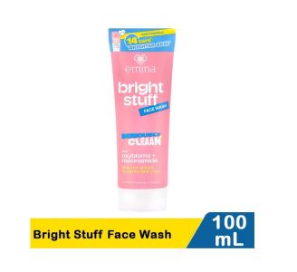 Emina face wash bright 100