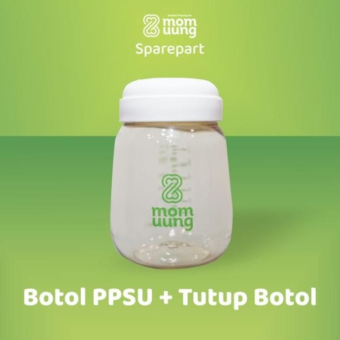 Botol PPSU + Tutup Mom Uung