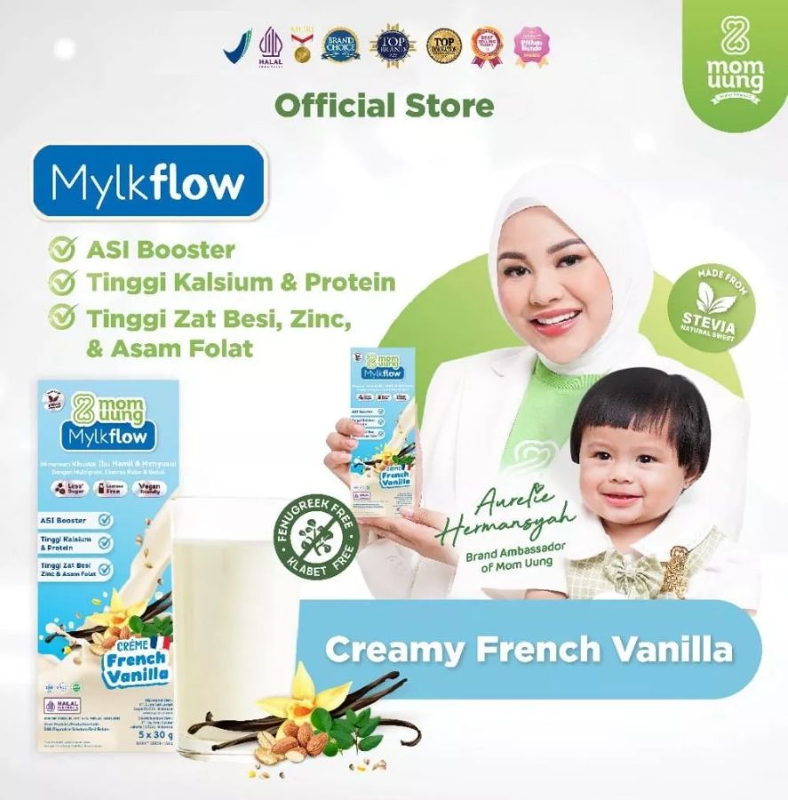 Susu Mom Uung French Vanilla (5 sachet)