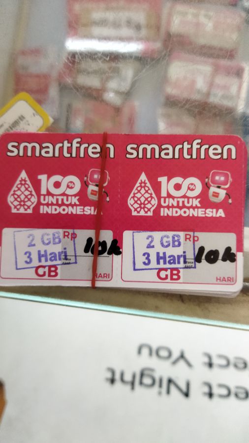 V smartf 2gb/3 hari