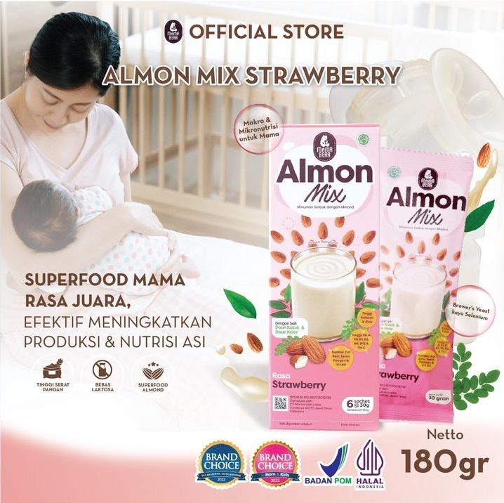 Almonmix Strawberry 6sachet