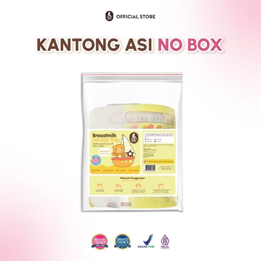 Kantong ASI Mamabear 120ml NO BOX