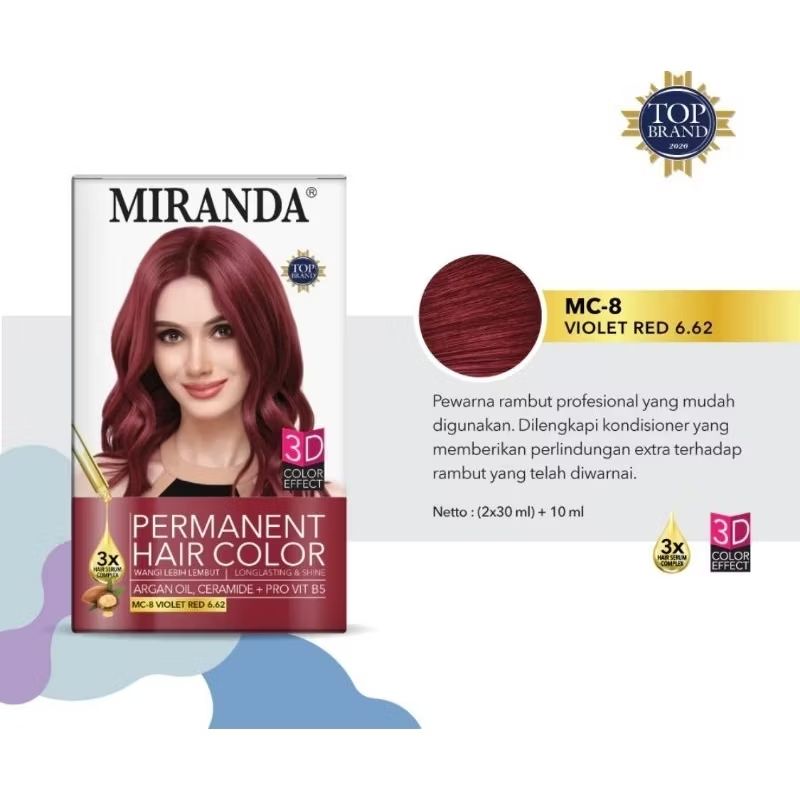 MIRANDA VIOLET RED MC-8