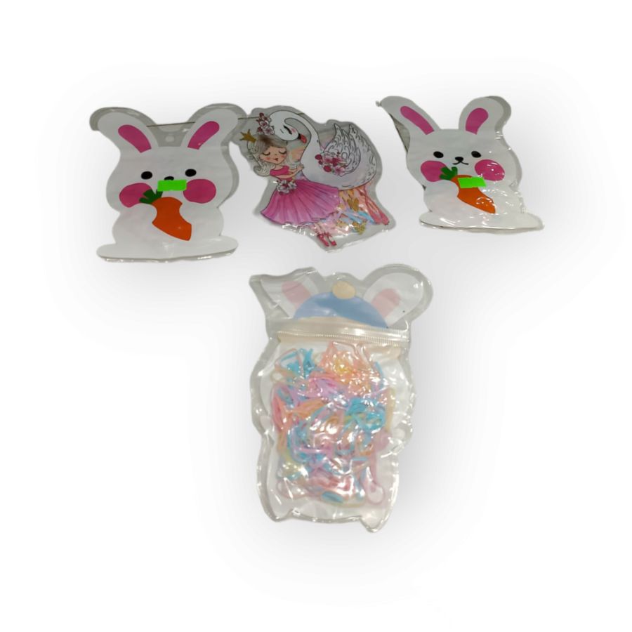 Ikat karet warna mika motif