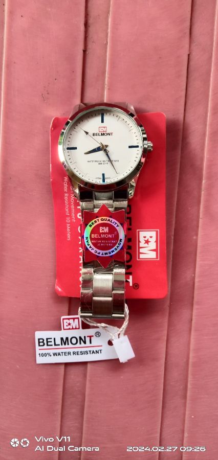 Jam besi belmont besar