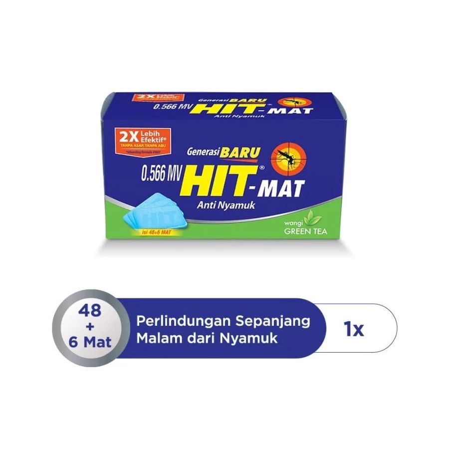 Hit mat green tea isi 48+6