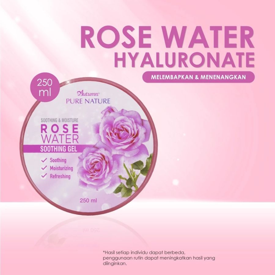 Rose water soothing jel