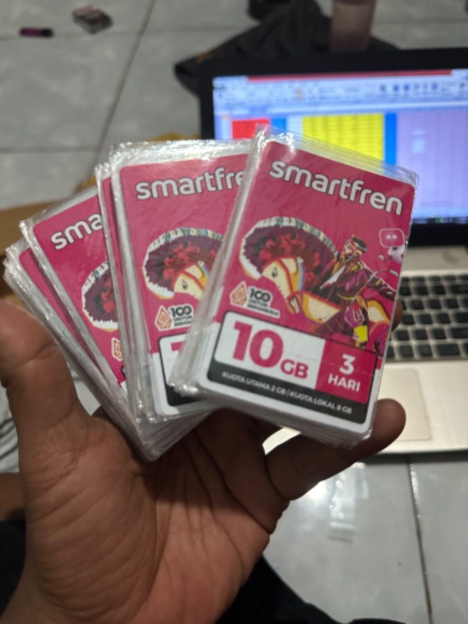 Vocer smart 10gb full 24jam 3hari