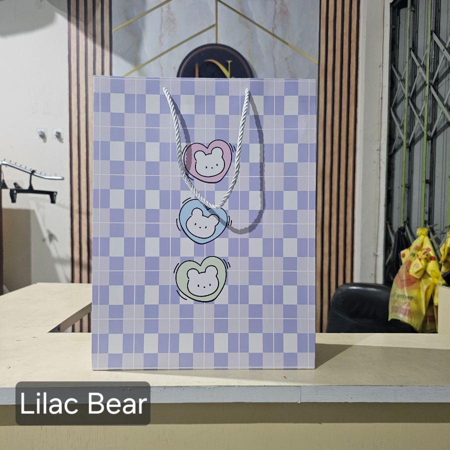 Paperbag - LILAC BEAR
