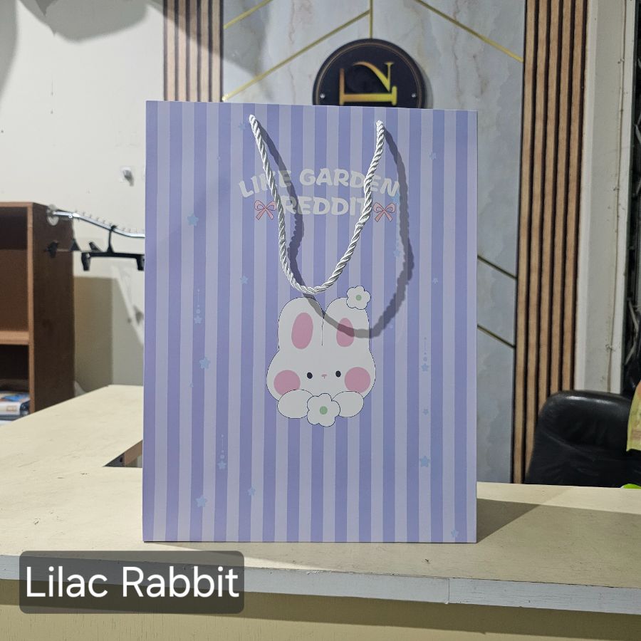Paperbag - LILAC RABBIT