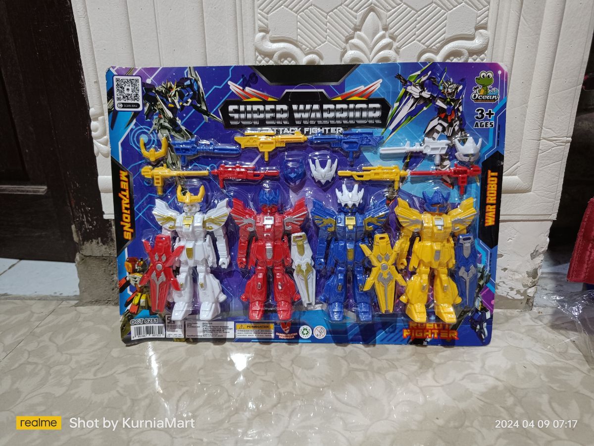 Robot Super Warrior isi 4