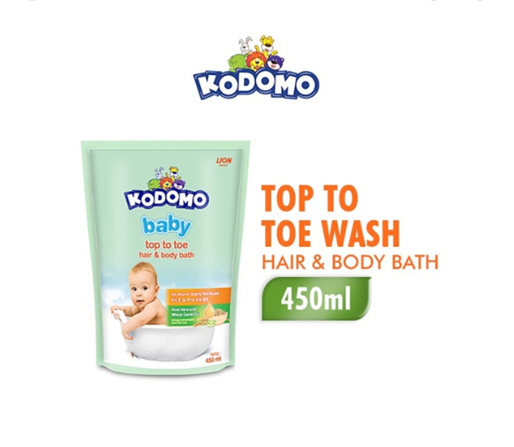 Kodomo hair&body 450ml