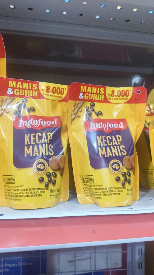 Kecap indofood 8rb