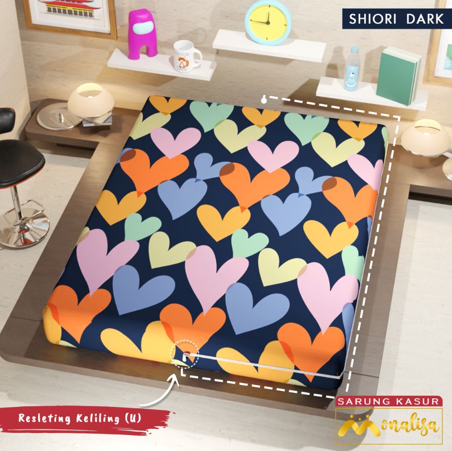 Monalisa Sarung Busa 160x200 - SHIORI DARK