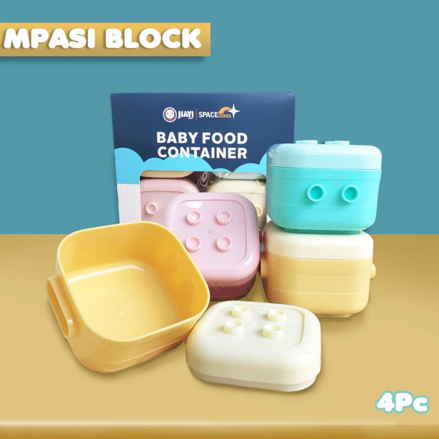 Baby Food Container Block 4pcs