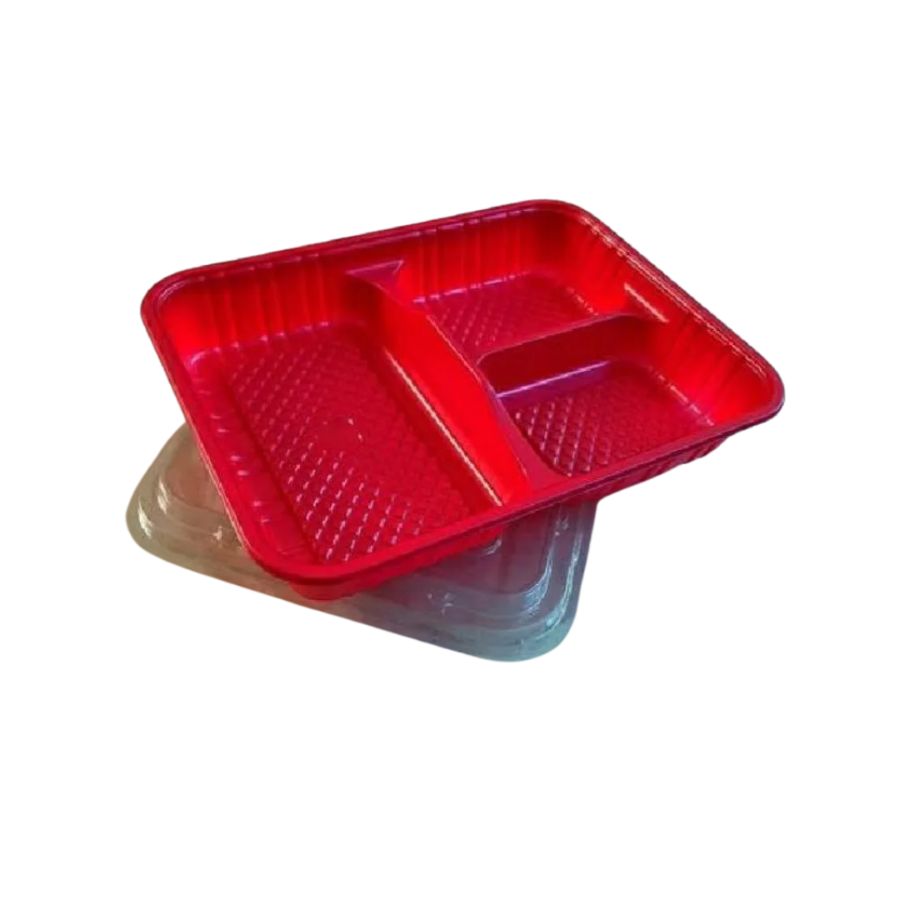 Bento Sekat 3 RTR 223 Merah