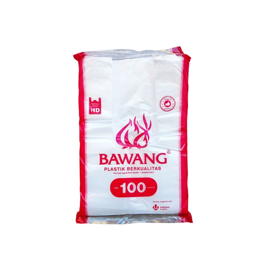 Plastik HD Merah 10x30