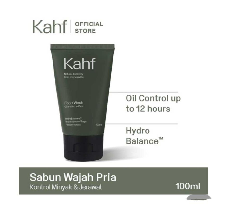 Kahf facewash oil acne care