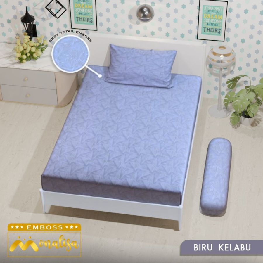 Monalisa ukuran 120x200 BIRU KELABU