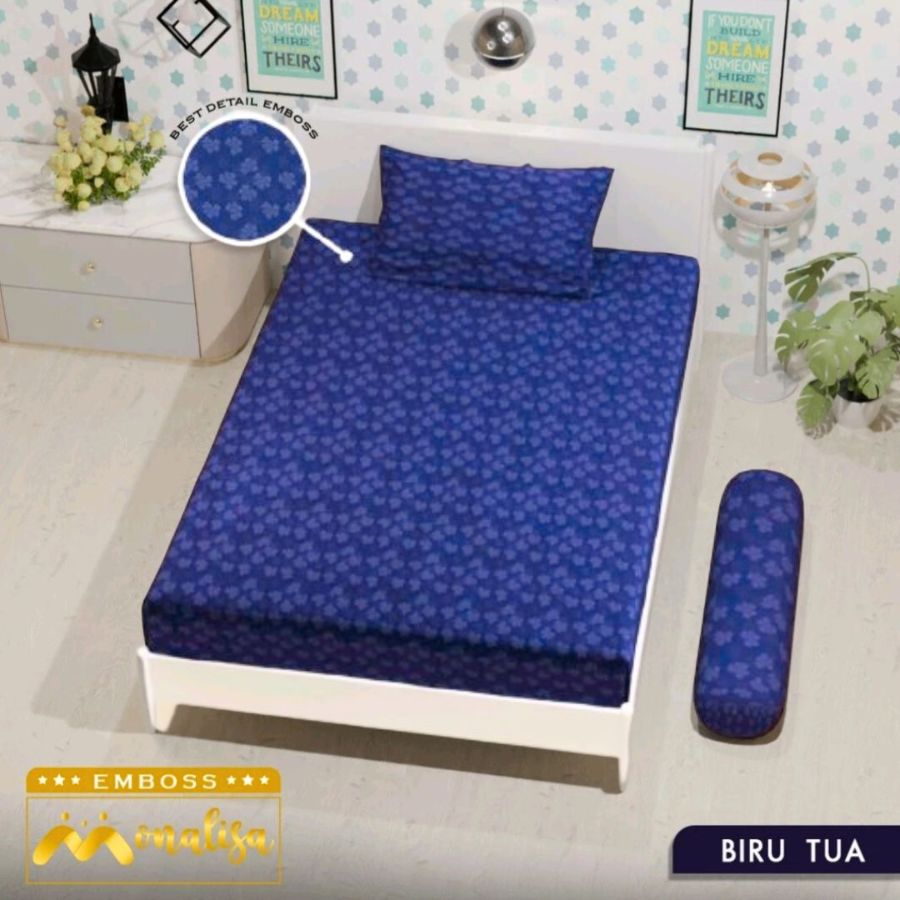 Monalisa ukuran 120x200 BIRU TUA