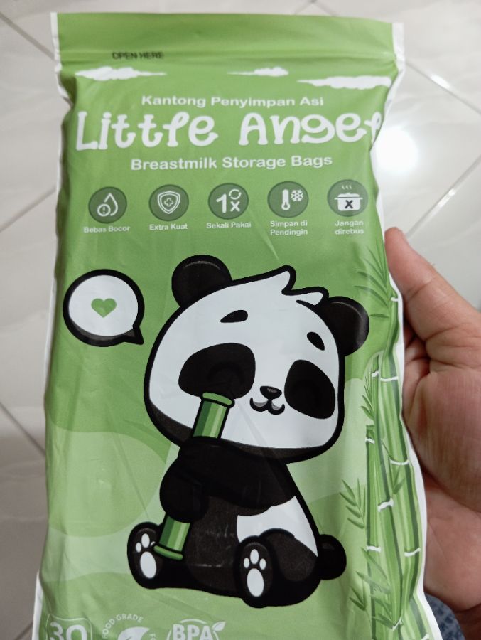 Kantong ASI Little Angel Panda 120ml