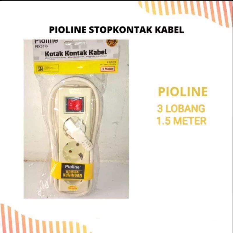 Colokan kabel Pioline 2L 3M 5210E
