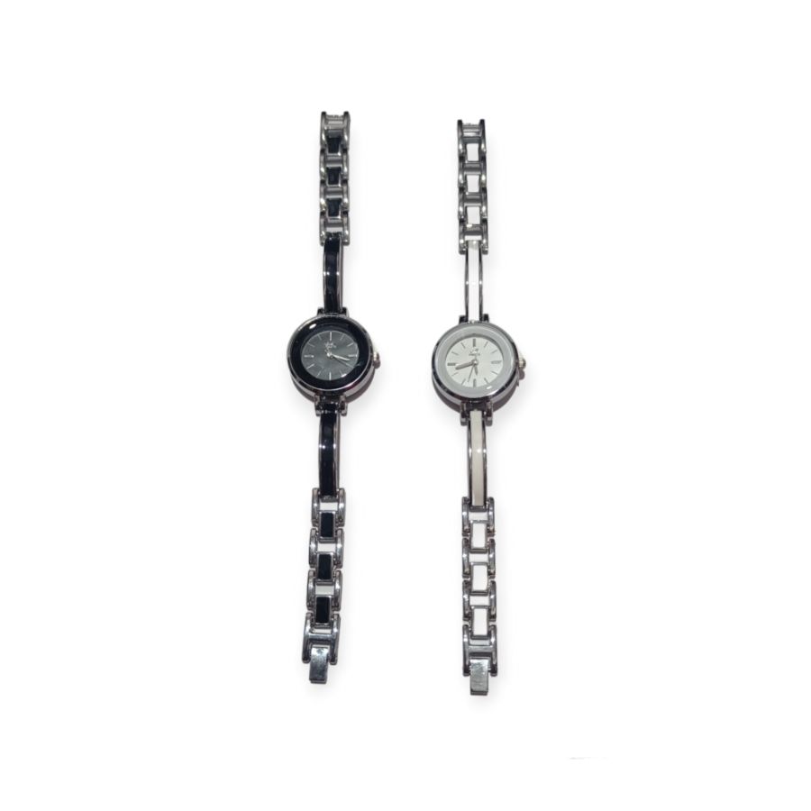 Jam Rantai Motif putih/htm