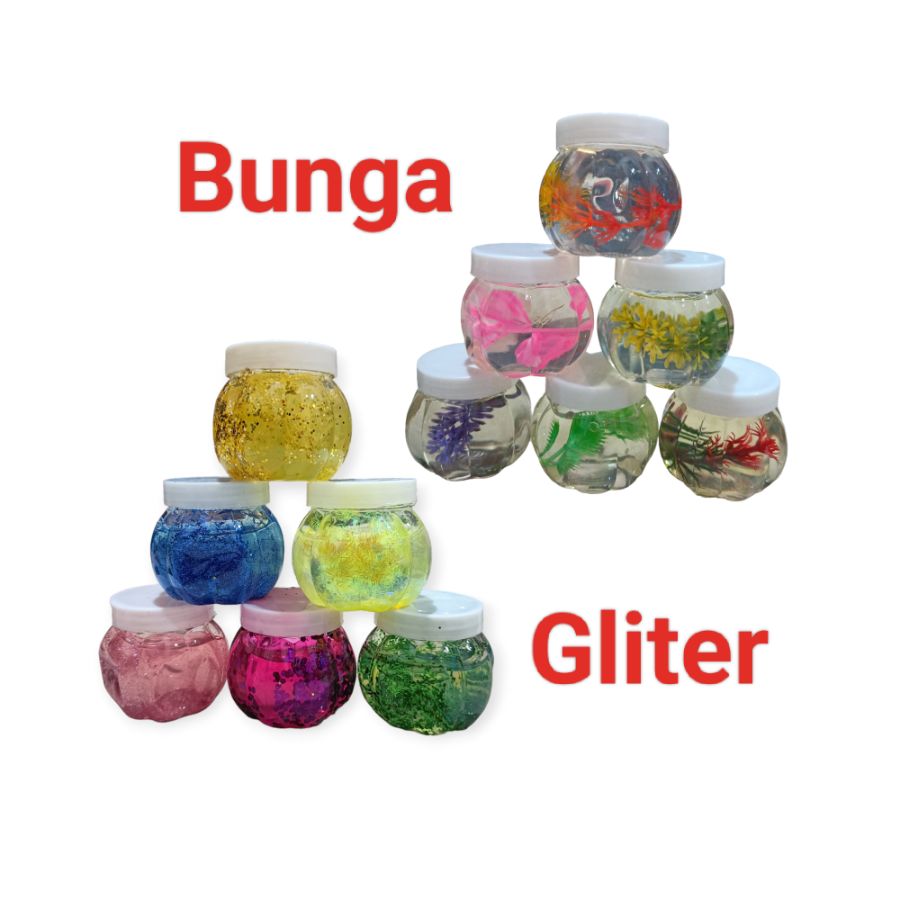 *Slime Gliter/Bunga