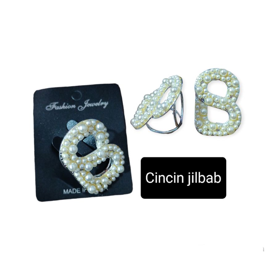 Cincin Jilbab B Mutiara