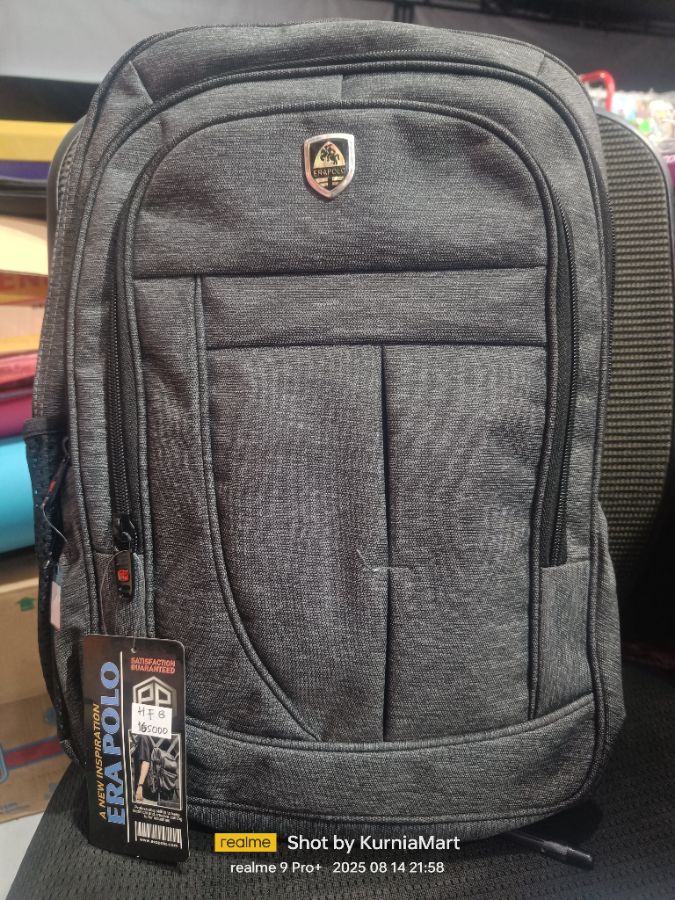 Ransel erapolo abu-abu
