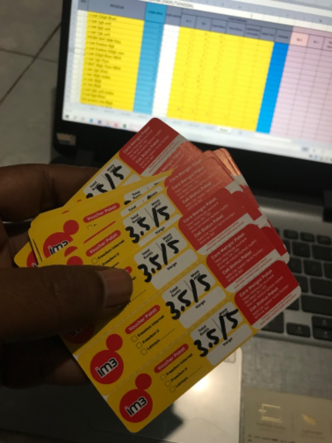 V ISAT 3,5gb full 24jam 5hari
