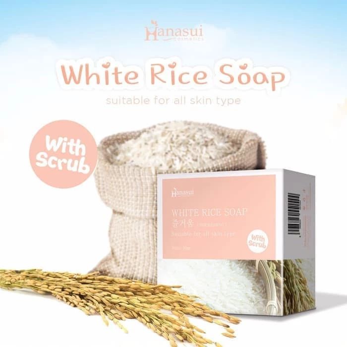 Sabun hanasui white rice