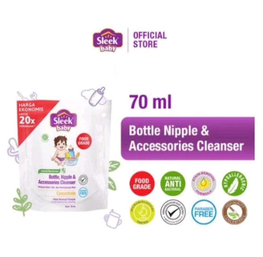 Sleek baby botol 70ml