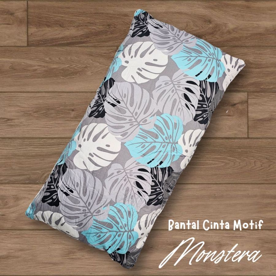 Bantal Cinta Motif - MONSTERA