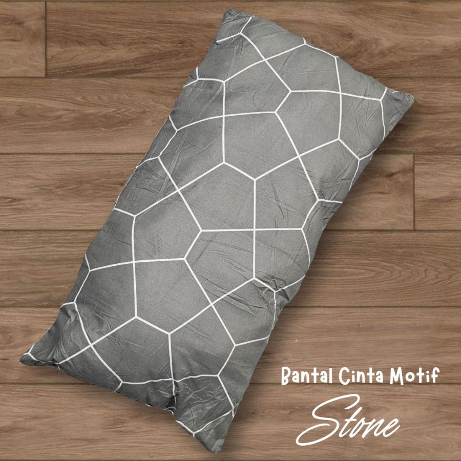 Bantal Cinta Motif - STONE