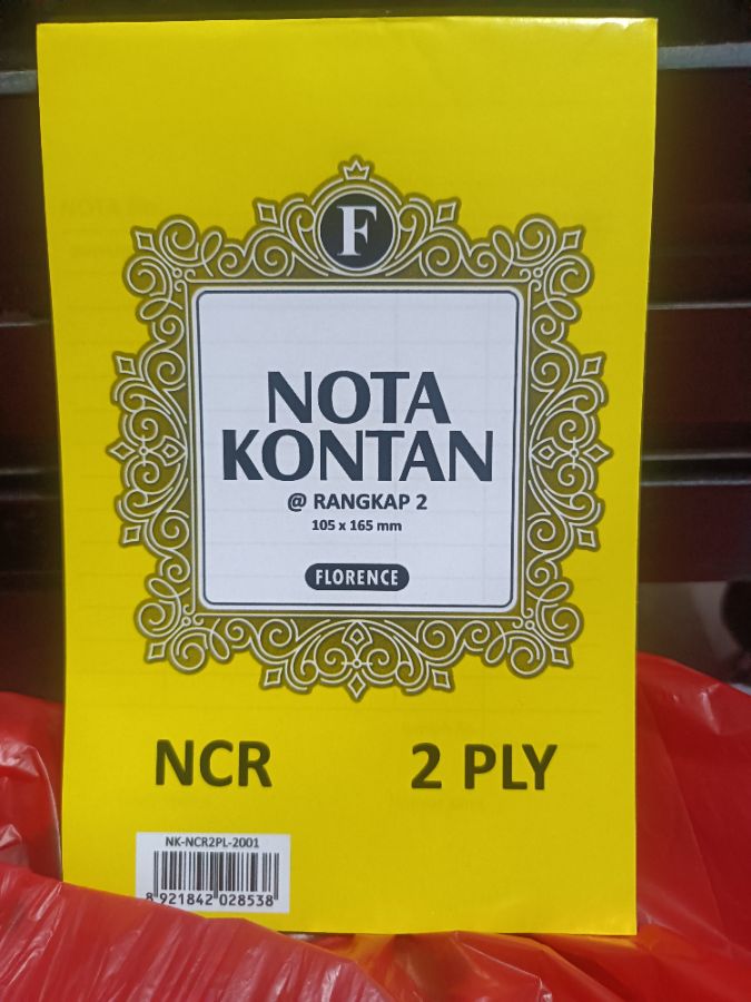 Nota kontan 2 play NCR 