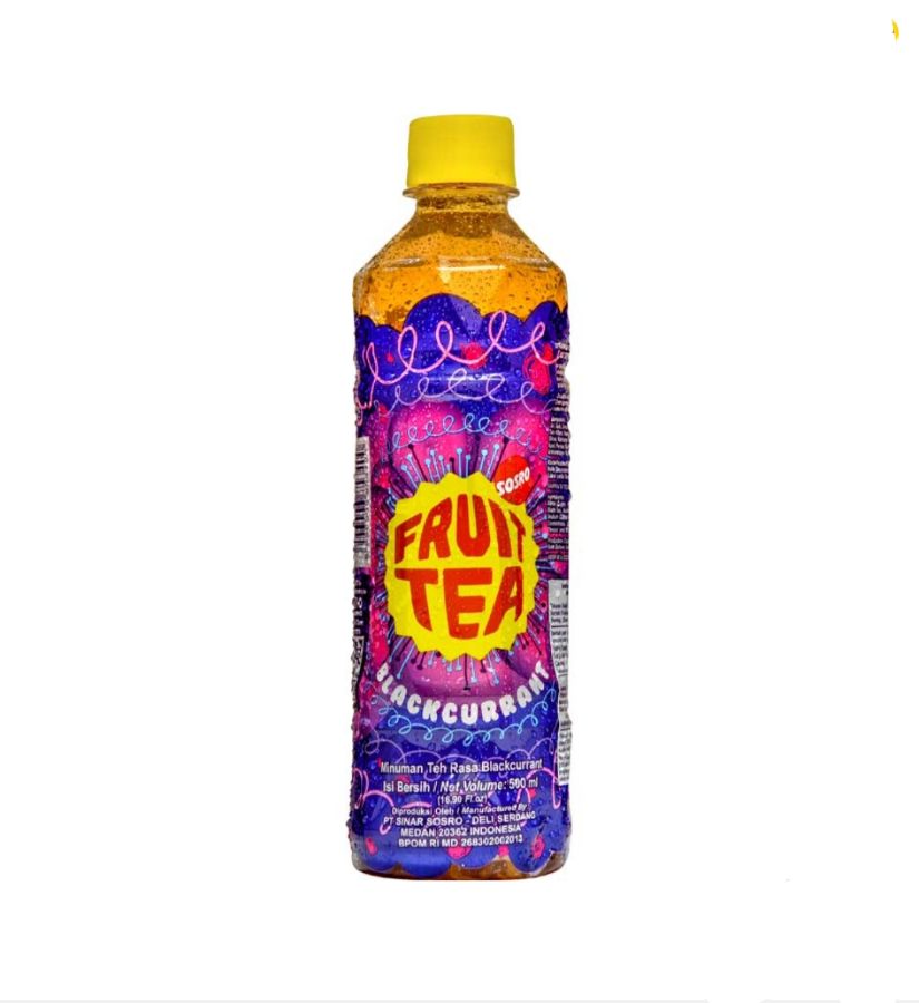 Sosro fruit tea blackcurrant 