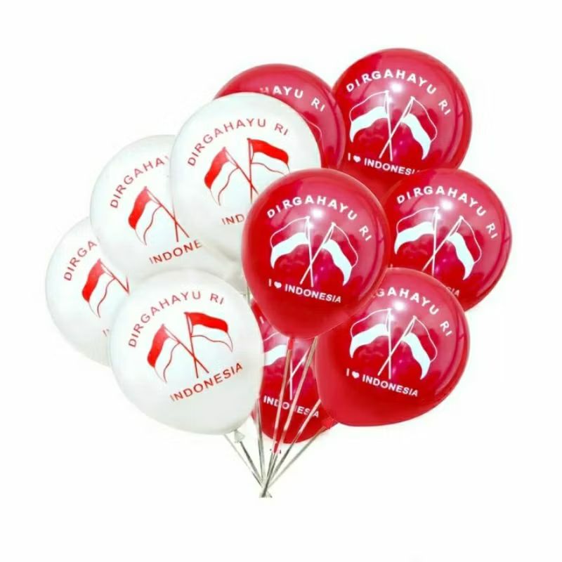 Balon tiup dirgahayu isi 5