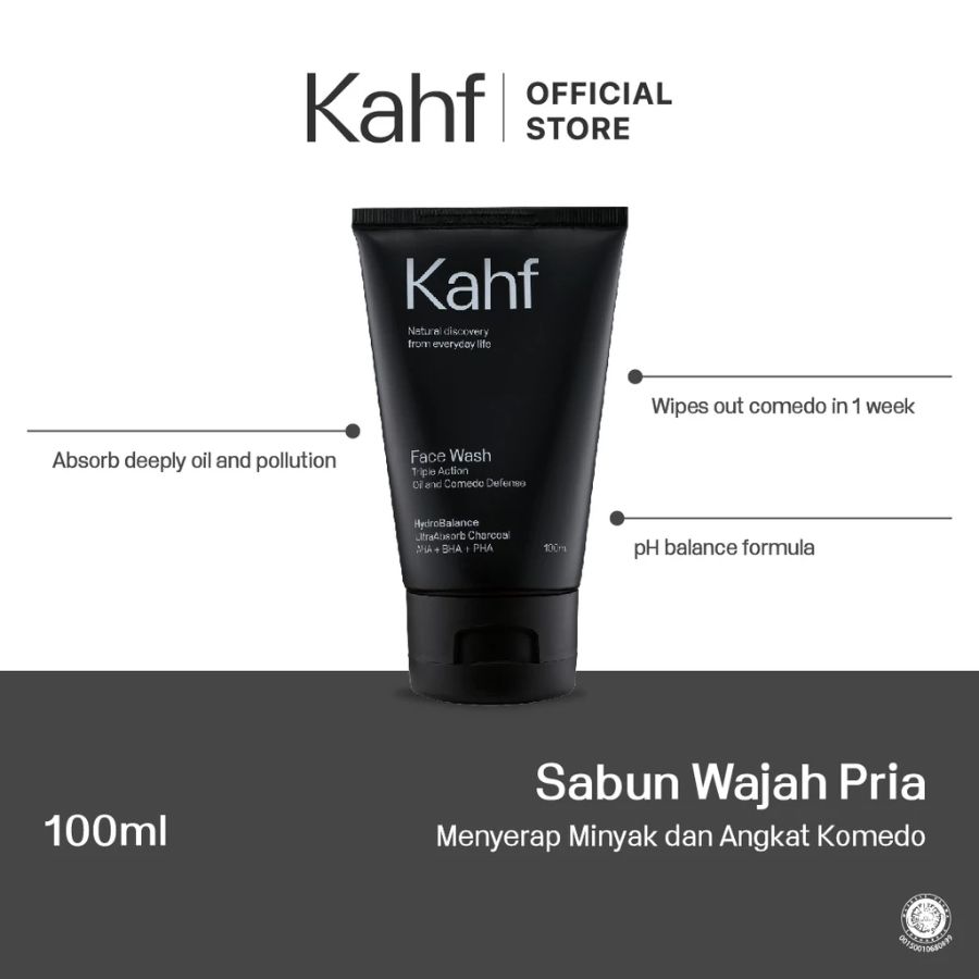 Kahf f wash oil&comedo 100
