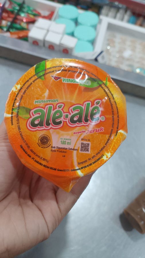 Ale ale orange cup 180ml