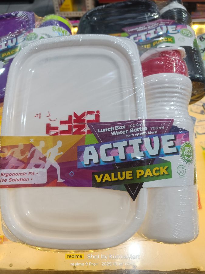 Kotak bekal +botol
