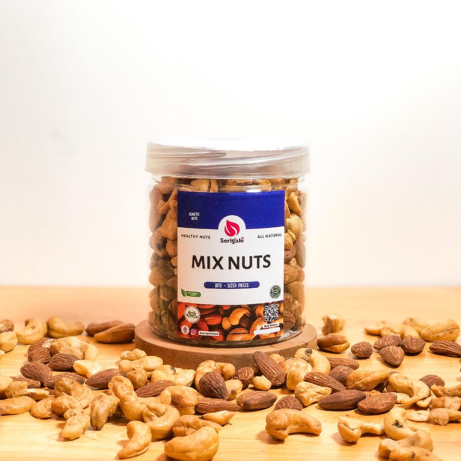 Mix Roasted Nut l Kacang Mete Almond